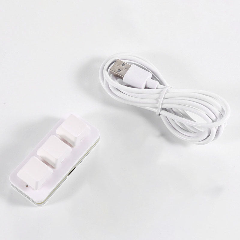 Programmierbare Mini-Tastatur, 3 Tasten