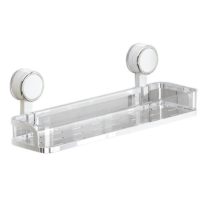 Badezimmer-Regal mit Saugnapf ohne Bohren