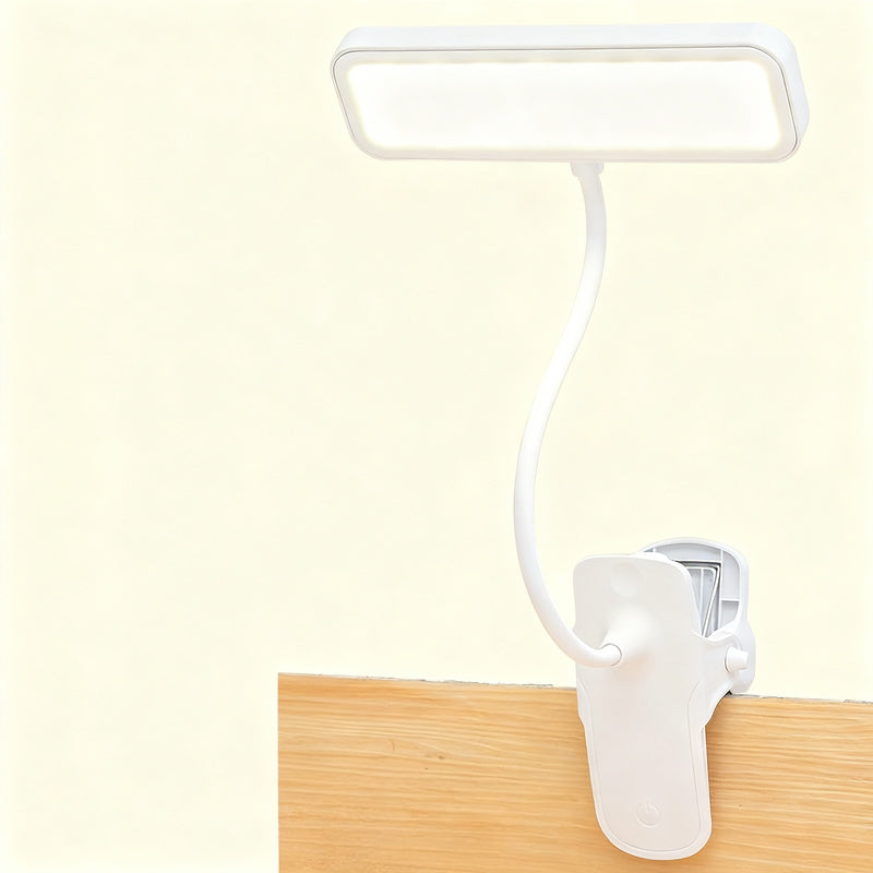LED-Klemmleuchte mit Augenschutz zum Lernen