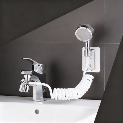 Wasserhahn-Aufsatz mit Duschkopf und Filterung