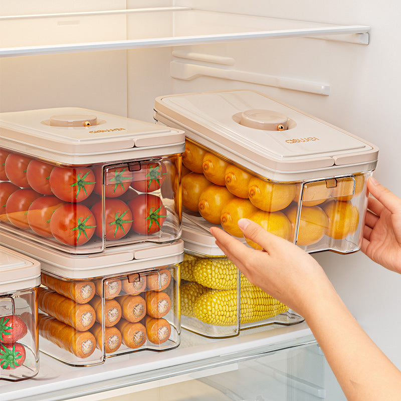 Kühlschrank-Aufbewahrungsbox mit Mikrovakuum, 3,6 L