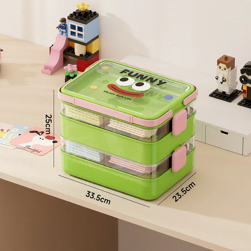 Spielzeug-Aufbewahrungsbox mit Fächern, Modell DD2572