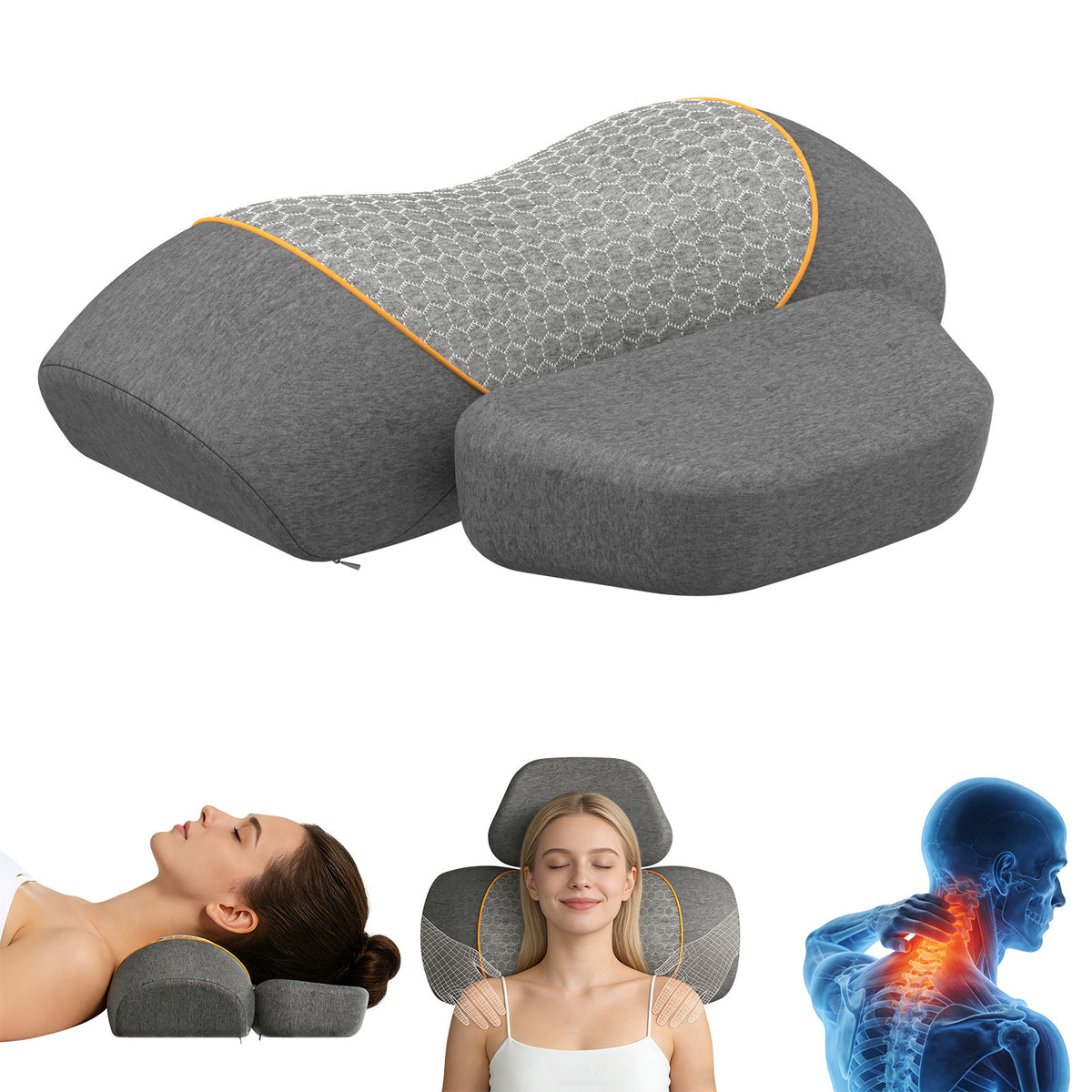 Nackenmassagekissen mit Wärmefunktion