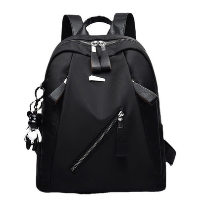 Damen-Rucksack, Nylon, Rückenlastausgleich, zeitlos