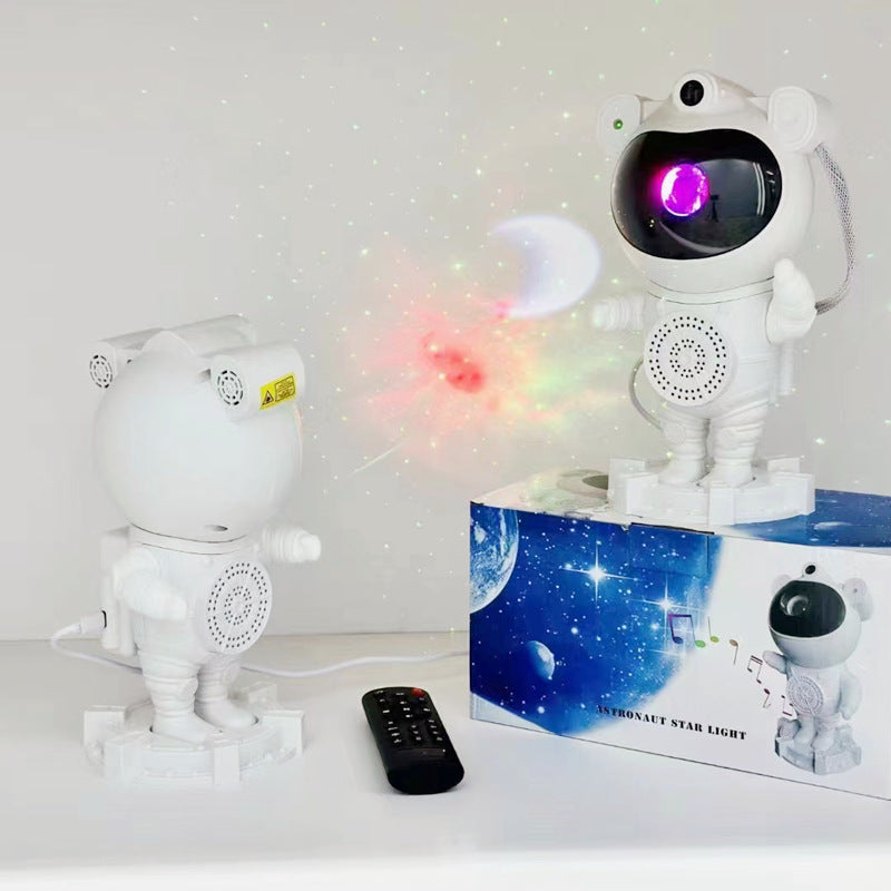 Astronauten-Projektionsleuchte mit Sternenhimmel