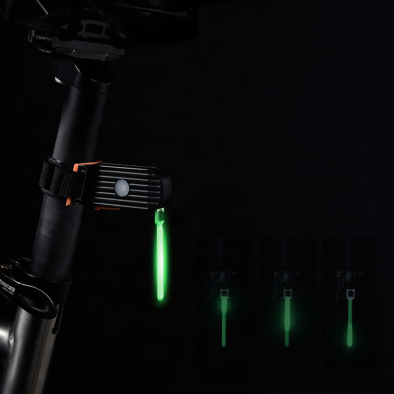 Fahrrad-Rücklicht mit Fließlicht-Effekt, USB-C