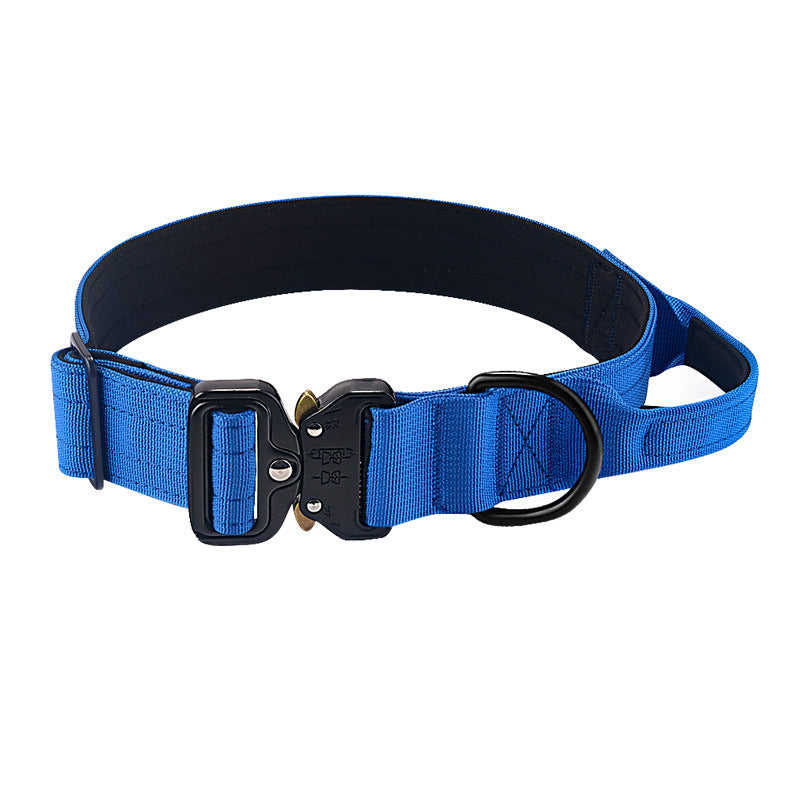 Hundehalsband aus Nylon mit Griff