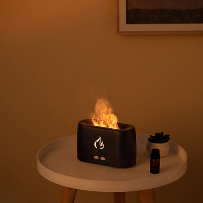 Kompakter Flammen-Aromadiffuser mit USB
