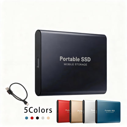 Mobile SSD-Festplatte, Modell T5, ultraflach