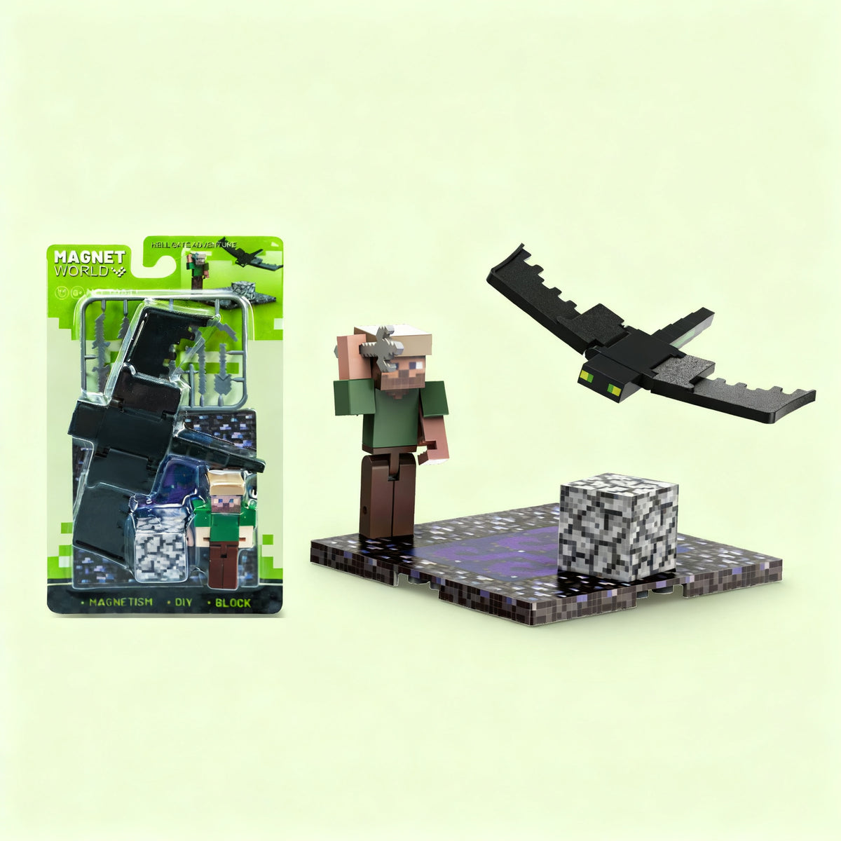 Magnetische Bausteine, Kunststoff, Kinderspielzeug