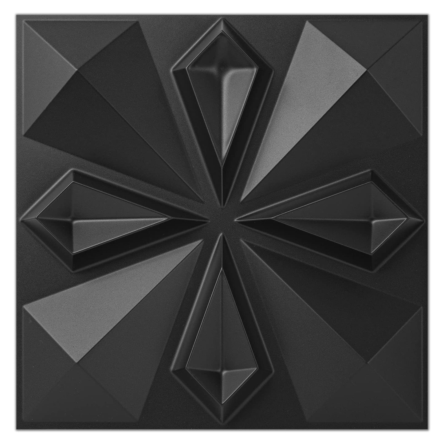 PVC-Wandpaneele, 3D-Struktur, 30×30 cm