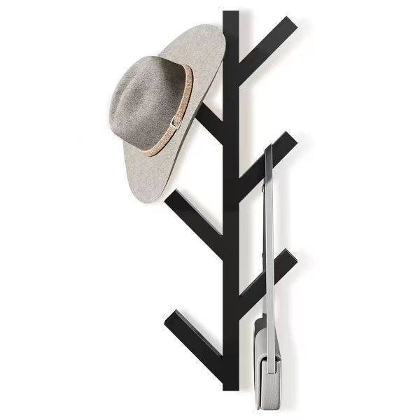 Wandgarderobe aus Metall, 40,6 × 14,5 × 6,6 cm