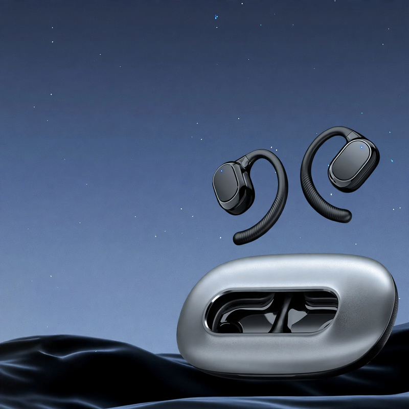 Bluetooth-Ohrhörer 5.4, Titan-Design, Sport