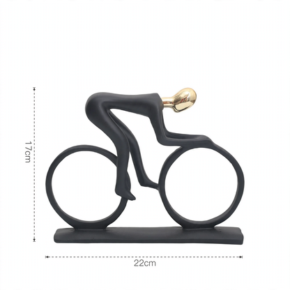 Sportfigur aus Kunstharz, europäischer Stil