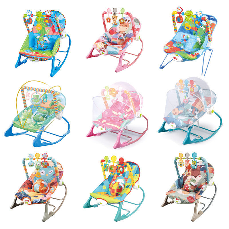 Babywippe mit Musik und Spielzeug, ab Geburt