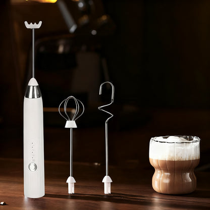 Elektrischer Milchaufschäumer, USB-C, mehrere Funktionen