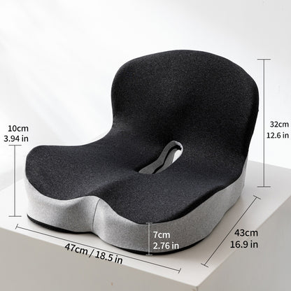 Sitzkissen mit Rückenlehne aus Memory-Schaum