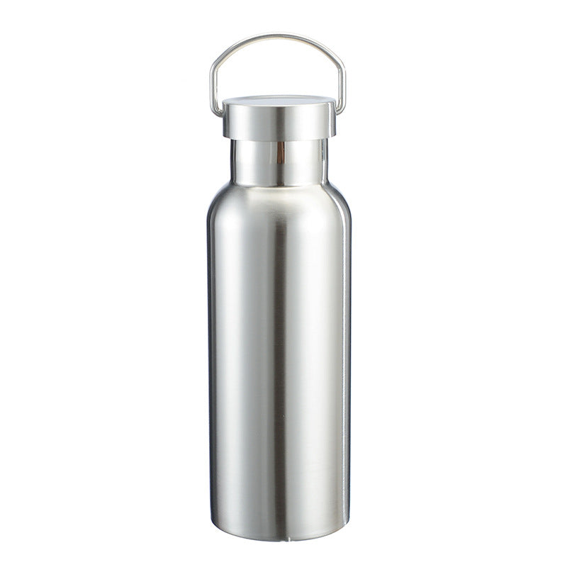Isolierte Edelstahl-Trinkflasche mit Griff