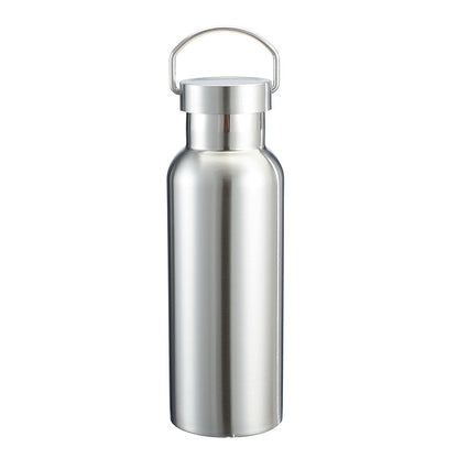 Isolierte Edelstahl-Trinkflasche mit Griff