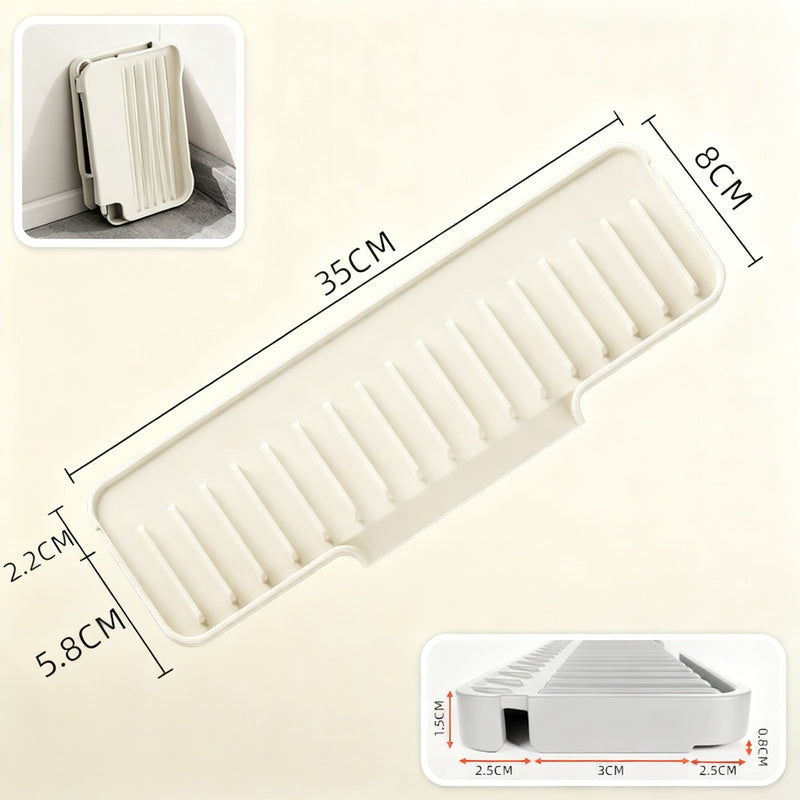 Silikon-Abtropfmatte für Spüle und Waschbecken