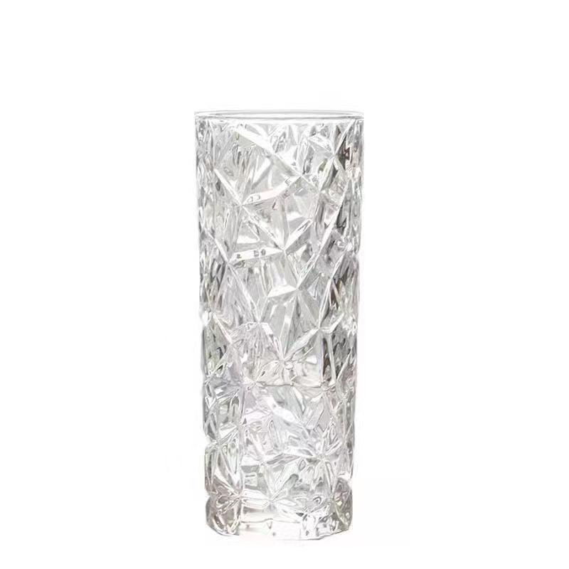 Glaszylinder-Blumenvase, 18,5–28,5 cm, modern