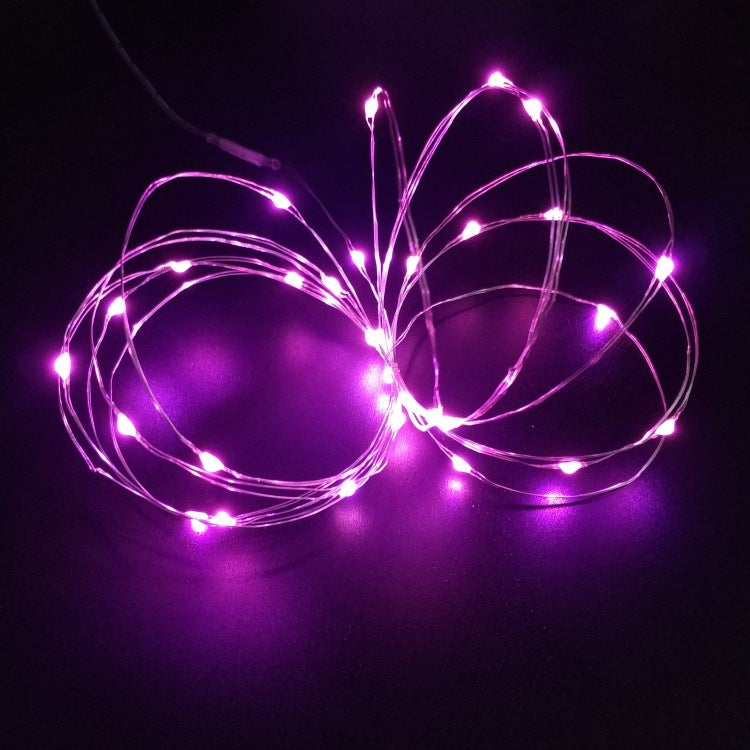 Solar-Kupferdraht-Lichterkette mit Fernbedienung