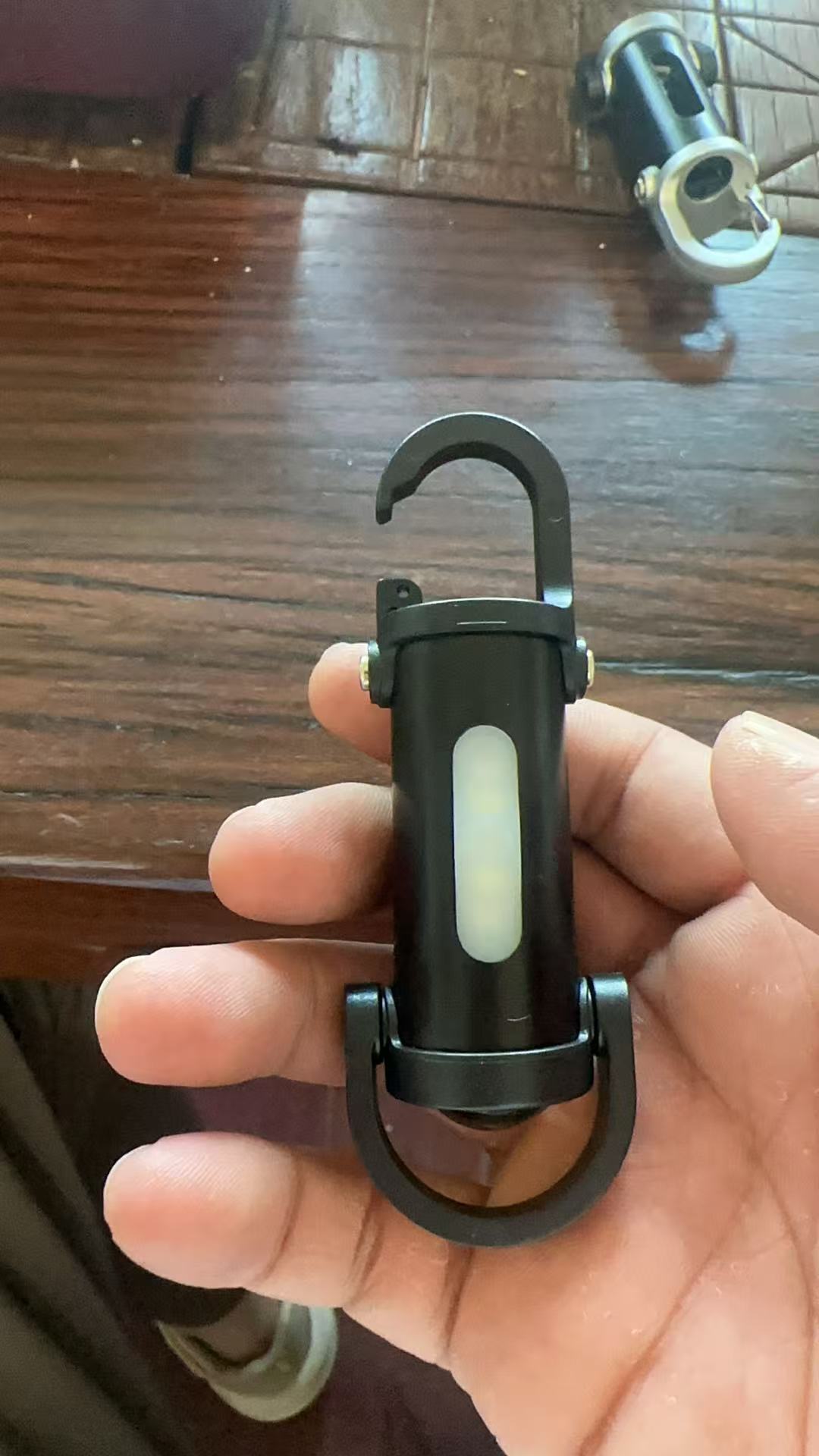 Mini-Taschenlampe mit Schlüsselanhänger, LED