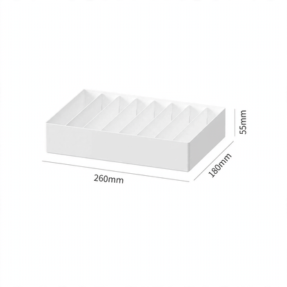 Transparente Kabelorganizer-Box aus Kunststoff