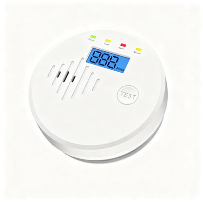 Kohlenmonoxid-Melder mit LCD-Display