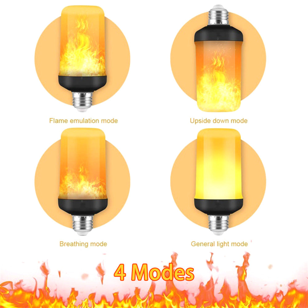 LED FLAME LIGHT PARTY LAMP - 4 MODI FEUER SIMULATION | Brehn