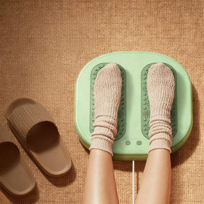 Elektrische Fußwärmematte mit Massage