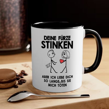 Keramiktasse mit Motiv, 301–400 ml