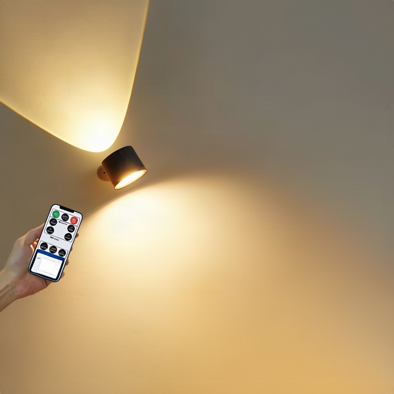 Kabellose LED-Wandleuchte mit Touchsteuerung