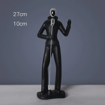 Sportfigur aus Kunstharz, europäischer Stil