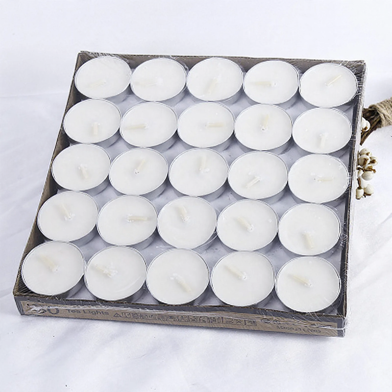 Muschelförmiger Glaskerzenhalter in Farbe