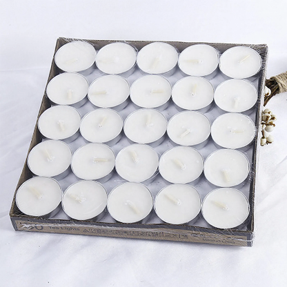 Muschelförmiger Glaskerzenhalter in Farbe