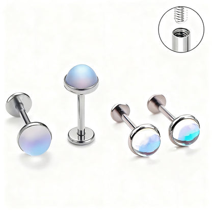 Titan-Piercingstab mit Innengewinde