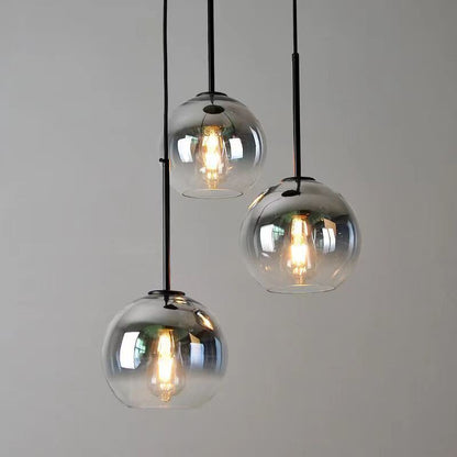 LED-Pendelleuchte im Industriestil, höhenverstellbar