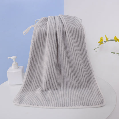 Badetuch und Handtuch aus Korallenfleece