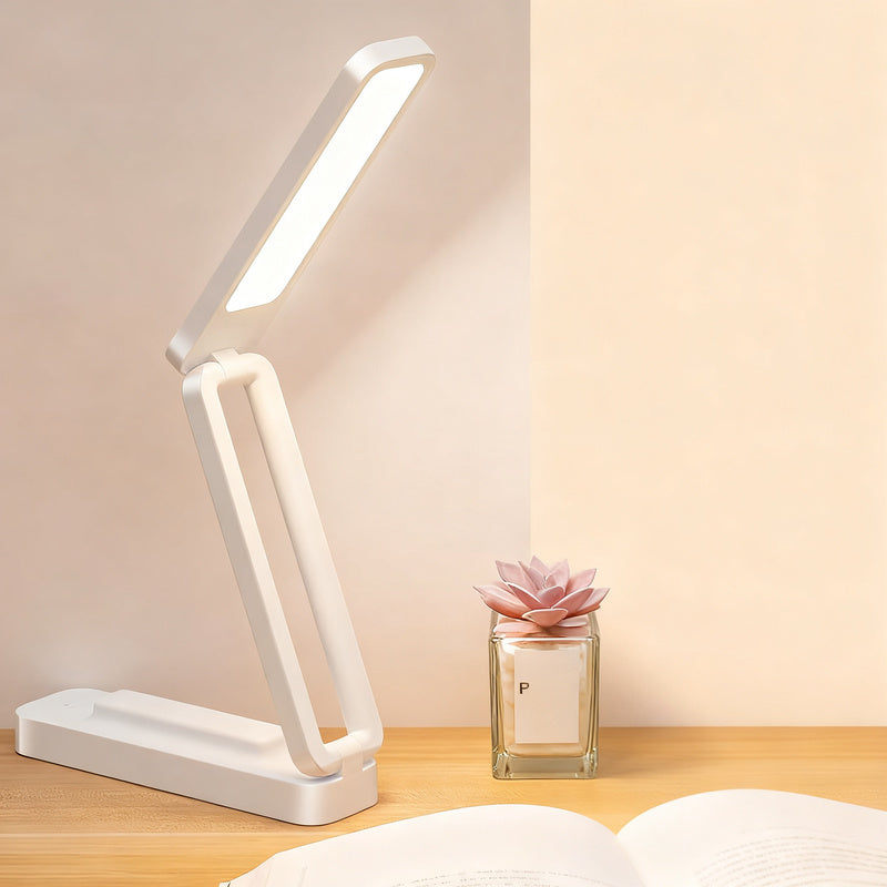 Klappbare LED-Schreibtischlampe mit USB-Anschluss