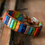 Wickelarmband aus Natursteinen