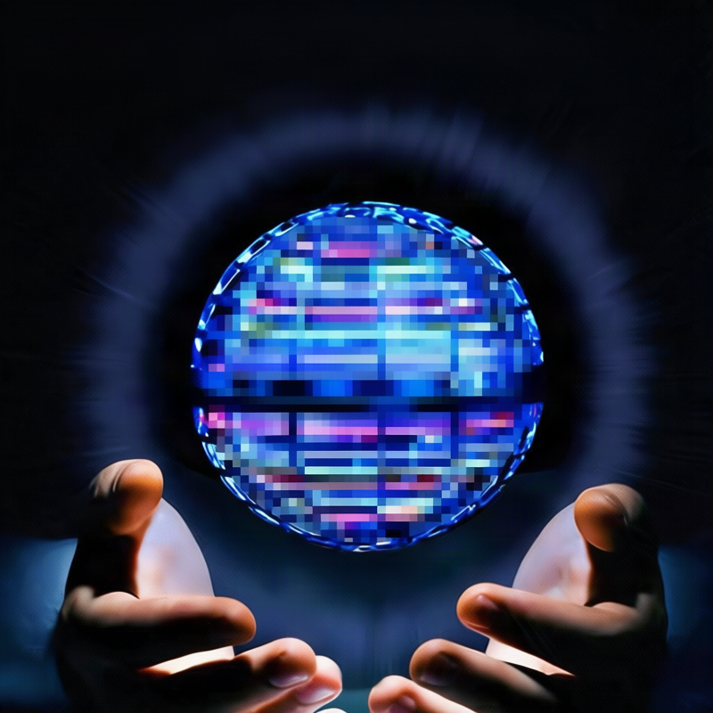 LED-Flugball, leuchtend, mit Fernbedienung