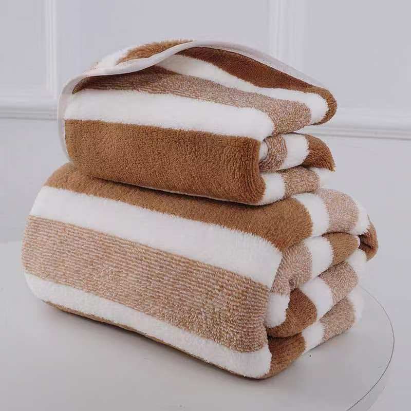 Korallenfleece Handtuch