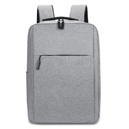 Erweiterbare Canvas-Rucksack mit USB, bis 20 L, 16 Zoll