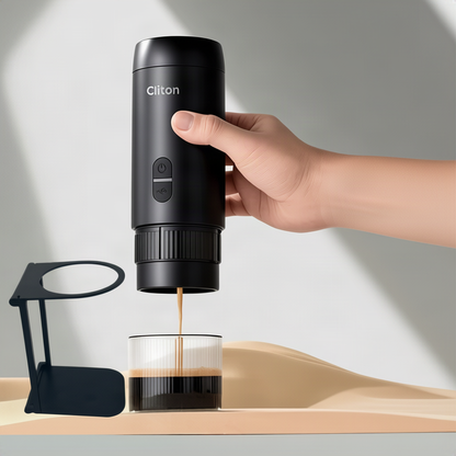 Espressomaschine, tragbar, halbautomatisch