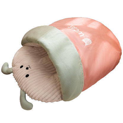 Katzenschlafsack mit Bärenmotiv, wärmend