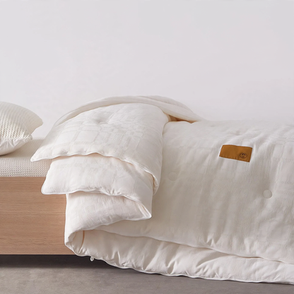 Steppbett Baumwolle mit Sojafaser, 150×200 cm