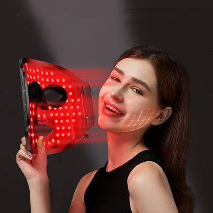 LED-Schönheitsmaske, 7 Farben, USB-Ladung