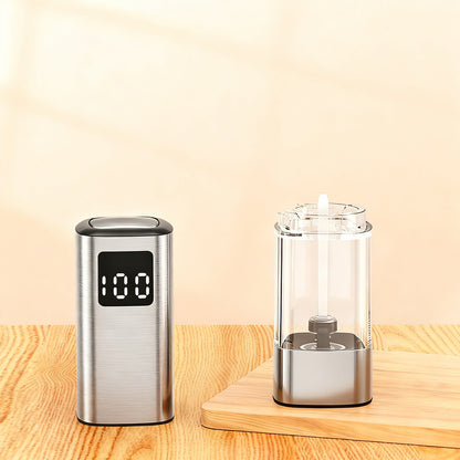Elektrische Gewürzmühle Edelstahl, aufladbar