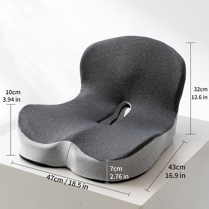 Sitzkissen mit Rückenlehne aus Memory-Schaum